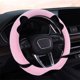 thumbnail image 4 of Bonita funda para manillar de coche con pelusa de orejas de gato, cálida y de invierno, para hombre y mujer, ideal para volante., 4 of 6