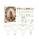 thumbnail image 4 of Calendario de Adviento de Joyería de 24 días, Regalo Navideño de Moda para Mujeres, Sorpresa Navideña Estilo A, 4 of 6