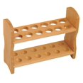 thumbnail image 2 of EISCO Test Tube Rack, 9 Inch - 12 Tube Capacity - Wooden, Beechwood, 2 of 4
