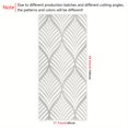 thumbnail image 3 of 1pc,White, Silver, Simple ,Thickened ,Decoration,Oval Round, Leaf Pattern ,Thickened ,Wallpaper, Peel And Stick,Refrigerator, Speaker, Dryer, Cabinet, Oven ,Appliance, Furniture ,Home Decor, Room Bac, 3 of 4