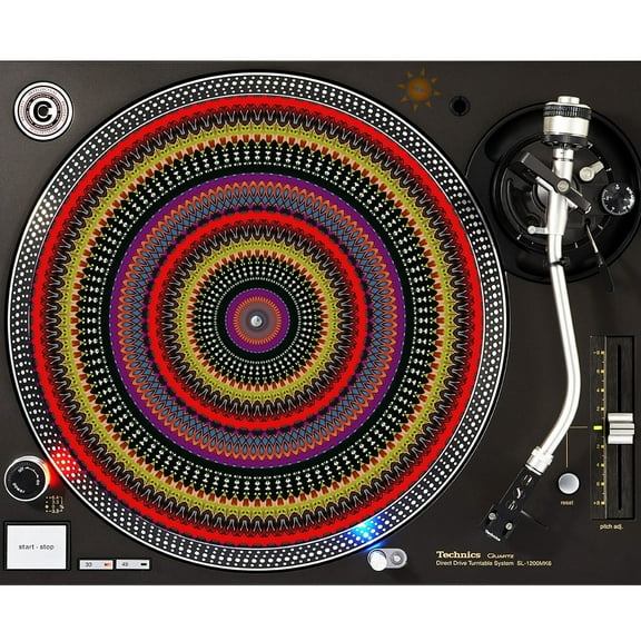 KuzmarK™ 12" DJ Turntable Slipmat - Southwest Midwest