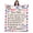 White, variant on LuckyApr Blanket gift for Mom,50"x60"Throw Blanket for Mother's Birthday,Mom Birthday Blanket Gifts from Daughter Son