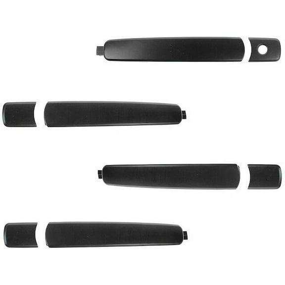 Door Handle Set 4 Piece - Compatible with 2003 - 2008 INFINITI FX35 2004 2005 2006 2007