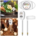 thumbnail image 2 of Four in One Soil Detector PH Light Intensity/humidity/nutrient Soil Pot Detector Rotating 90, 2 of 5