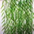 thumbnail image 4 of Matsuzay 50 Uds. De sauce de hoja Artificial de seda, decoración ecológica para luces de hogar y oficina, enredaderas que admiten mascotas Decoración, 4 of 6