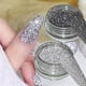 thumbnail image 2 of NFSZF-Polvo de diamante brillante para uñas, polvo de inmersión holográfico para decoración de uñas, brillo reflectante de plata láser, lentejuelas brillantes, 1 caja, 2 of 4