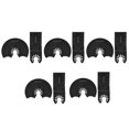 thumbnail image 1 of 10pcs Oscillating Multi Tool Saw Blades High Carbon Steel Sawblade for Most Machine, 1 of 8