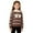 #0191-Coffee, variant on Kids Winter Unisex Head-Over Sweater | Long Sleeve Knitted Solid Color | Soft Warm Breathable | Daily School Home Casual Cold Weather Top | 1-8 Years
