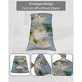 thumbnail image 6 of Spring Flowers Body Pillow Case Cover - Microfiber Bed Throw Pillow Covers, Modern Farmhouse Oil Painting Floral Decorative Lumbar Pillow Cover with Envelope Closure for Sofa/Travel 20"x54", 6 of 6