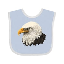 Inktastic Bald Eagle Boys or Girls Baby Bib