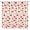 Red, variant on Red Heart Shower Curtain Striped Polka Dot Valentine''s Day Love Romantic Lover Couple Wedding Woman Girls Fabric Bathroom Decor Curtains with Hooks,35 x 70