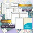 thumbnail image 3 of BinKFF 2025 Planner, Academic Planner 2025, Weekly and Monthly Planner, Jan.2025 to Dec.2025, A5 Size, Daily Planner for School, Teacher, Office, Flexible Cover, Twin-Wire Binding, 3 of 7