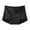 Black, variant on Women's Cotton Mid Rise Seamless Panties No Show, Anti-Peek Butt Lifting Underwear, Soft Breathable Briefs