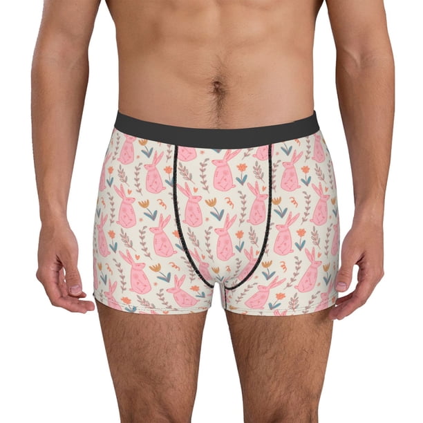 Fotbe Rabbit Calzoncillos Tipo Boxer con Bolsa de Soporte Total para Hombre, X-Temp Fresco, Transpirable y de Secado Rápido-Medium