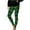 C03-Green, variant on QIUOMBBP Red Womens Funny Christmas Leggings High Waisted Xmas Print Tights Full Length Soft Workout Yoga Pants S