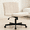 Beige, variant on TMV Criss Cross Chair: Modern Armless Office Chair, Desk Chair, Vanity Chair, Computer Chair for Home and Office,Beige