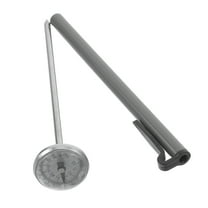Masteelf Stainless Steel Food Probe Thermometer Immediate Read Pocket Thermometer -10℃ to 100℃ for Milk Frothing Coffee and Chocolate Dial Thermometer for Accurate Cooking Temperatures