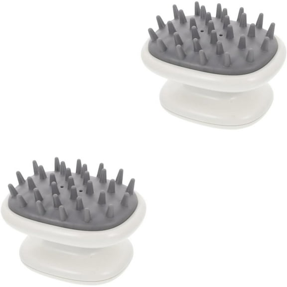 Scalp Scrub 2pcs Shampoo Brush Scalp Shampoo Body Exfoliator Brush Scalp Scrubber Hair Exfoliating Brush Scalp