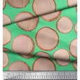 thumbnail image 3 of Soimoi Cotton Duck Fabric Shells Ocean Print Sewing Fabric Yard 42 Inch Wide, 3 of 3