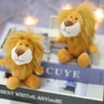 thumbnail image 2 of Little Lion Cartoon Plush Doll Pendant Bag Doll Toy Key Chain Kawaii Keychain Plush Car Accessories, 2 of 5