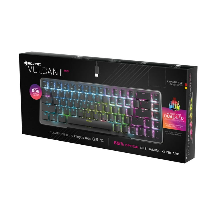 ROCCAT Vulcan II Mini Gaming Keyboard - Black (ROC-12-043) 731855520435