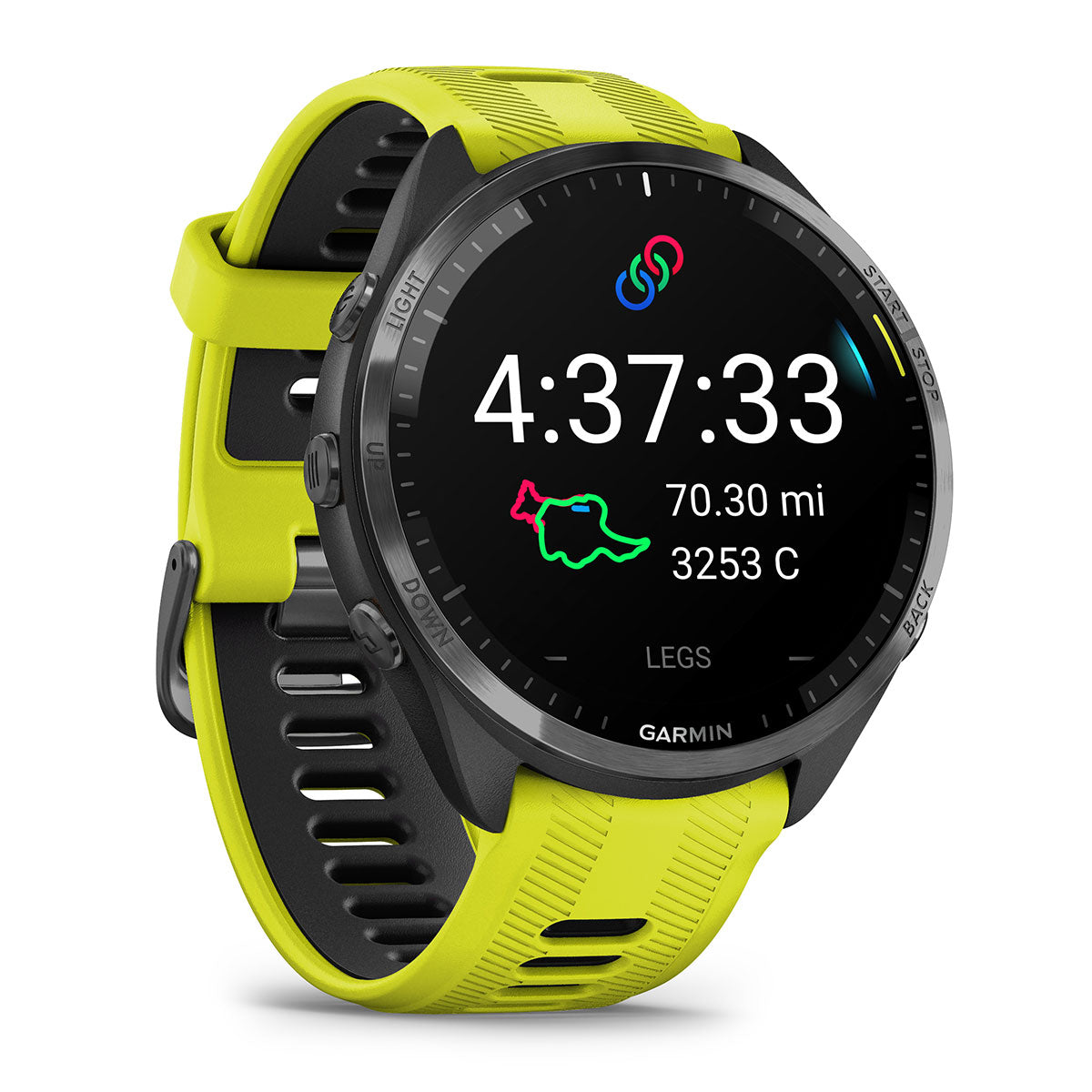 Garmin Forerunner 965 (Amp Yellow/Black) Premium Running GPS Smartwatch | Gift Box with PlayBetter HD Screen Protectors, Wall Adapter & Case - image 5 of 7