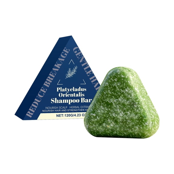 Shampoo Bar,Green Soap,Green Shampoo Bar - Nature Shampoo Bar with Grass Extract, Green Soap for Women & Men(120g/4.23oz)