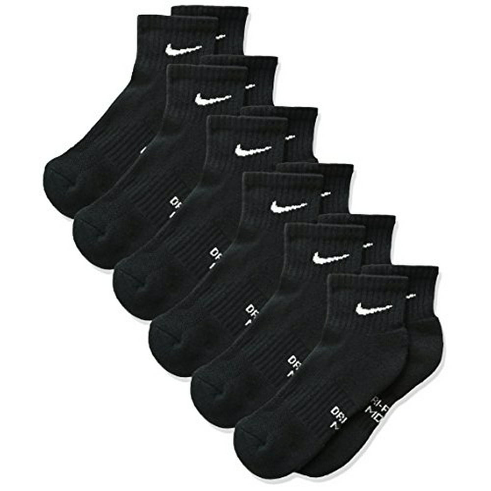 Nike - NIKE Kids' Unisex Everyday Cushioned Ankle Socks (6 Pairs ...
