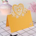 thumbnail image 2 of Compre captura de pantalla al realizar el pedido comente 50 piezas por paquete Tarjeta de mesa de comedor en forma de corazón tarjeta de mesa hueca de amor tarjeta de boda ANGGREK Otros, 2 of 6