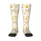 thumbnail image 1 of Fotbe Farm Bee Cute Honey Calcetas Divertidas Estampadas para Hombre y Mujer, Calcetas de Algodón hasta la Rodilla para Caminar, Correr, Enfermería y Embarazo, 1 of 6