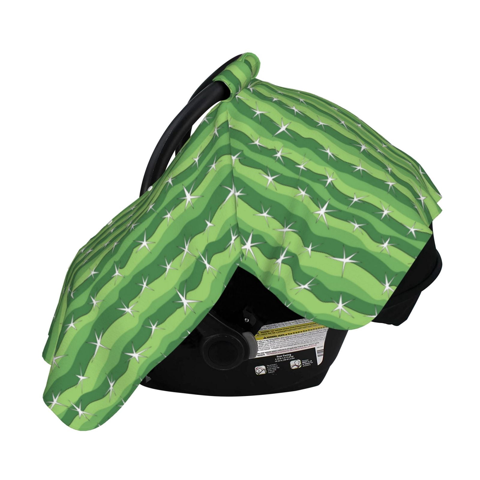 Naloa Cactus Baby Car Seat Cover, Breathable Baby Carrier Cover, Multiuse Baby Carrier Cover & Nursing Breastfeeding Cover