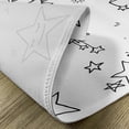 thumbnail image 5 of Ambesonne Black White Place Mats Set of 4, Sketchy Image Sun, Standard Size, Black and White, 5 of 6
