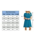 thumbnail image 4 of Women's Summer Casual Tshirt Dresses Short Sleeve Boho Beach Dress,M, 4 of 4