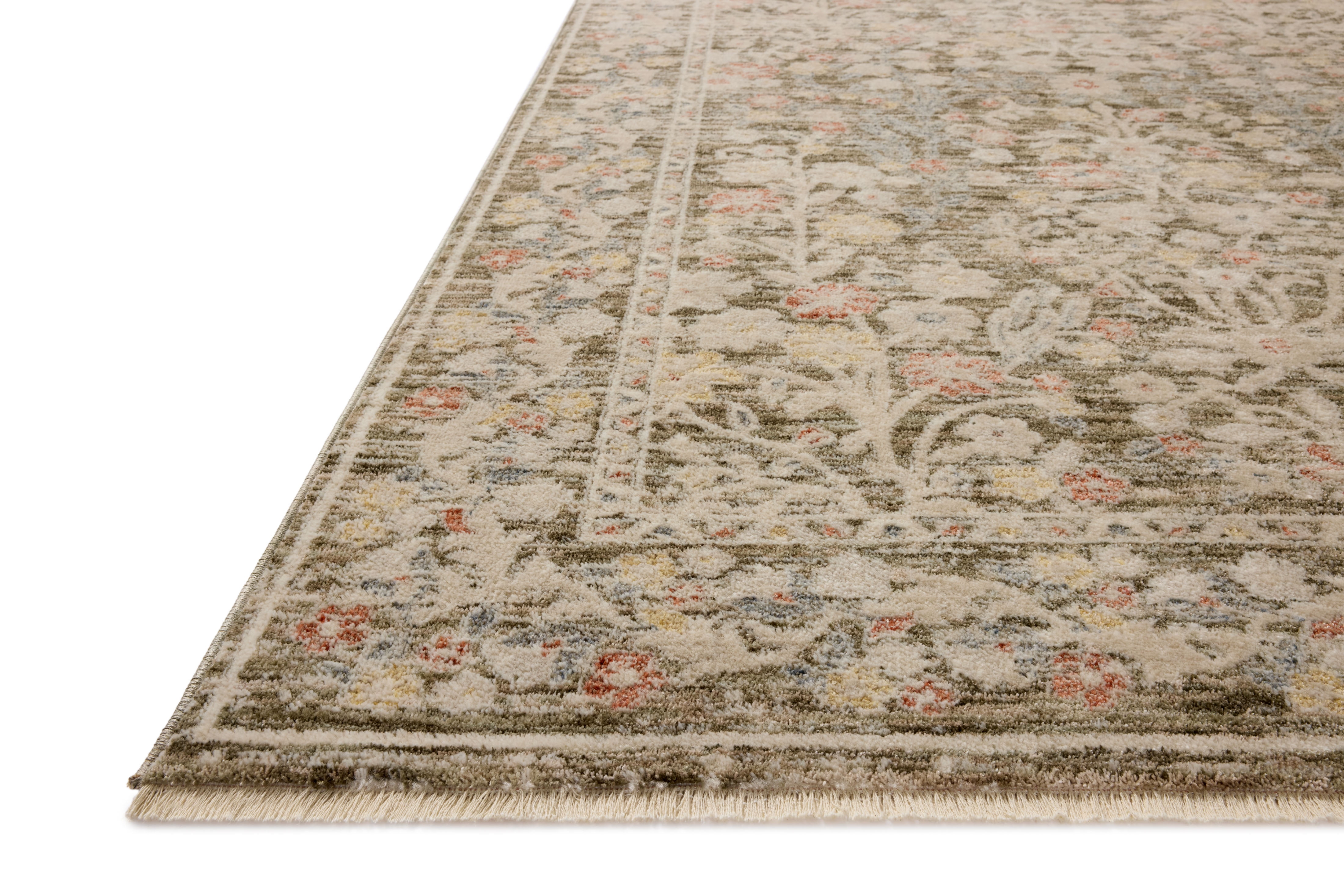 Loloi Clarisse Olive / Multi 5'-1" x 7'-6" Area Rug
