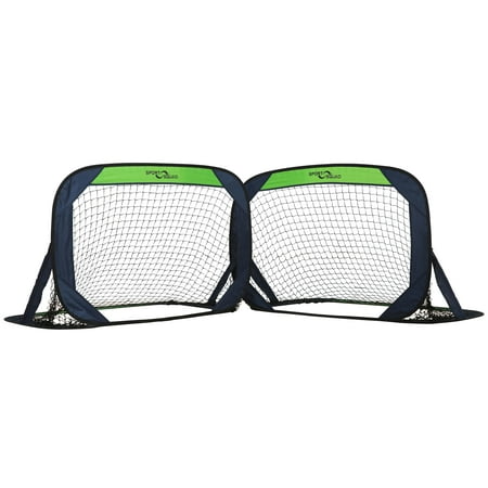 Sport Squad Portable Soccer Practice Net Set, 2ct Soccer Goals - Walmart.com