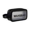 thumbnail image 1 of Tignapoo Compact Black Waterproof Makeup Pouch for Women, Travel-Friendly Transparent Cosmetic Bag with Smooth Zipper, Durable Nylon Material, 1 of 5