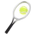 thumbnail image 4 of SHISUYAN 1 Set Mini House Tennis Racket and Tennis Model Mini Ornament Photo Prop, 4 of 8