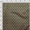 thumbnail image 3 of oneOone Viscose Chiffon Dark Green Fabric Damask Scroll Sewing Fabric By The Yard Printed Diy Clothing Sewing Supplies 42 Inch Wide, 3 of 4