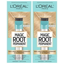 L'Oreal Paris Magic Root Permanent Hair Color, 10 Minute Hair Dye Kit to Rescue Roots with 100% Gray Hair Coverage, 9 Light Blonde, 2 Pack (Packaging May Vary)