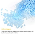 thumbnail image 3 of Uxcell Foam Beads Foam Balls for DIY Dolls Filling Party Decoration 1 Pack Approx. 8000 Pcs Blue 7-9mm, 3 of 7