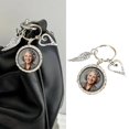 thumbnail image 2 of LICEWO Elegant Florals Keychain With Interchangeable Picture Frame Sturdy Designs, 2 of 7