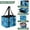 Starfish Pattern, variant on Collapsible Car Trunk Organizer with Handles 600D Oxford for Car Kitchen and Home Storage, Purple 13× 10.2×10.8inch