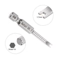 thumbnail image 4 of Unique Bargains 1.7mm Magnetic Spanner U Type Screwdriver Bit 1/4' Hex Shank 2' Length Screw Driver, 4 of 5