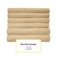 thumbnail image 4 of Juego de sábanas Sweet Home Collection 1500 Supreme Twin XL Camel, 4 of 7