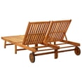 thumbnail image 6 of vidaXL Patio Lounge Chair Outdoor Sunbed Poolside Sunlounger Solid Wood Acacia, 6 of 30