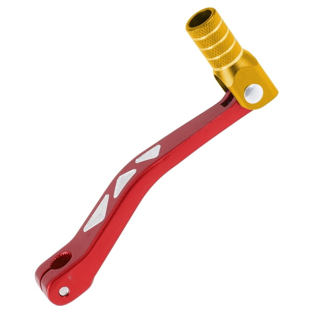 Palanca de cambio de motocicleta plegable para Yamaha TTR 50cc, pedal de aleación de aluminio, brazo de cambio rojo y dorado