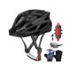 thumbnail image 1 of "Casco De Bicicleta Con Accesorios De Ciclismo Luz Trasera Lab.G,  Negro ", 1 of 5