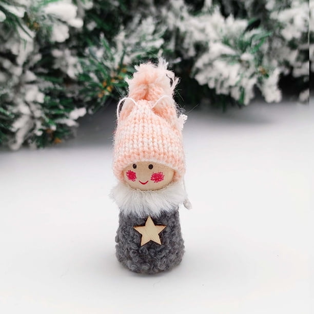 Ganfancp Decoración Navideña Postura Sentada Colgante Pierna Ángel Muñeca Colgante Árbol de Navidad Angelito Colgante Regalo Ofertas y Liquidaciones 1X Muñeca Ángel