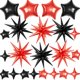 thumbnail image 1 of Set de globos BZIDII Star Foil Mylar 22/18/10 pulgadas, 22 unidades, 1 of 7