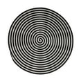 thumbnail image 2 of Colonial Mills Tiki Spiral Doormats - Ink Drop  70” x 70”, 2 of 3
